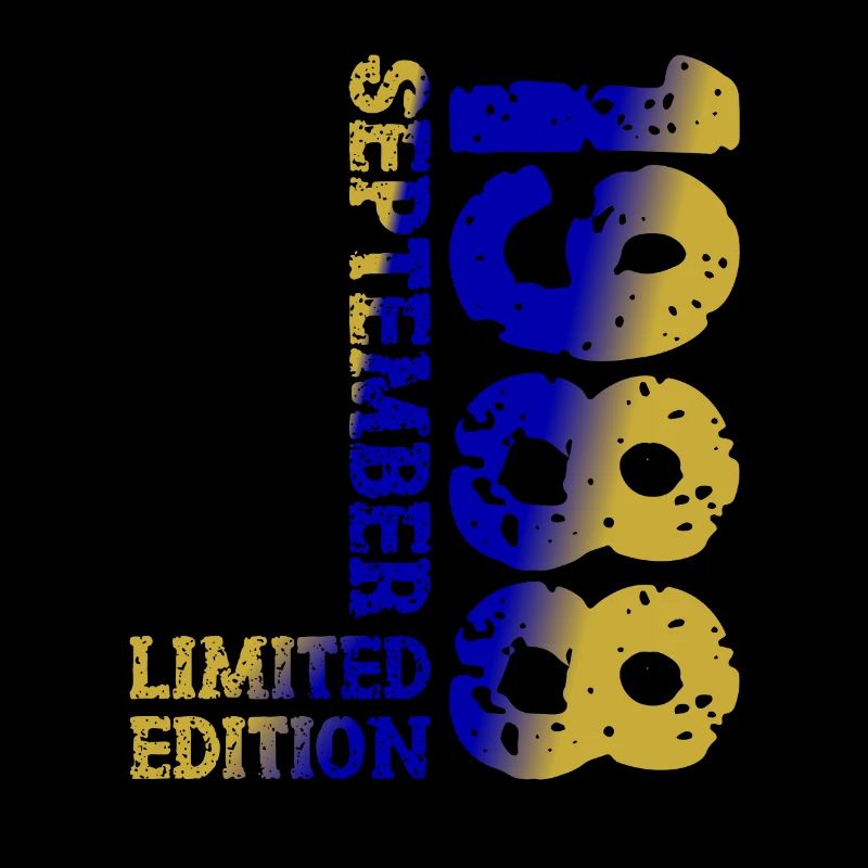1988 Septembre Édition Limitée 35th Birthday Deco