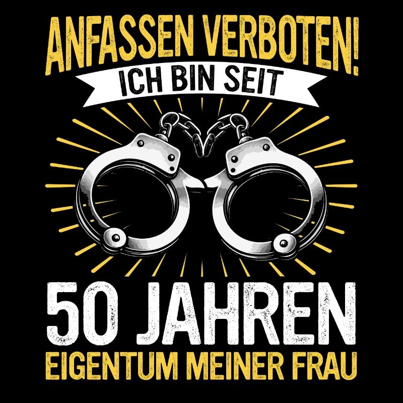 50 Hochzeitstag Jahrestag Ehemann Ehefrau