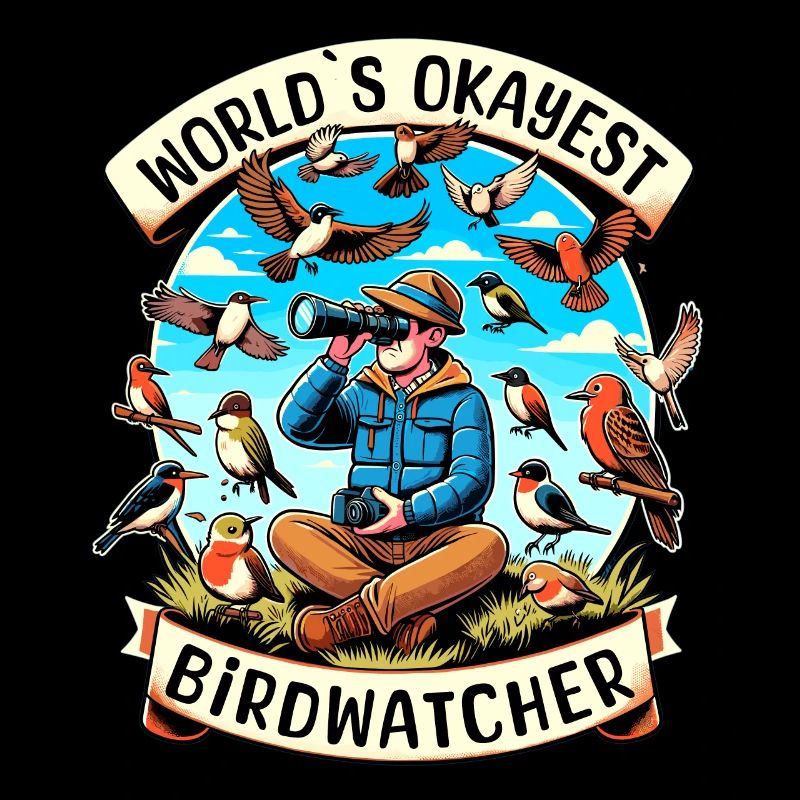 Weltbester Okayer Birdwatcher Vogelbeobachtung