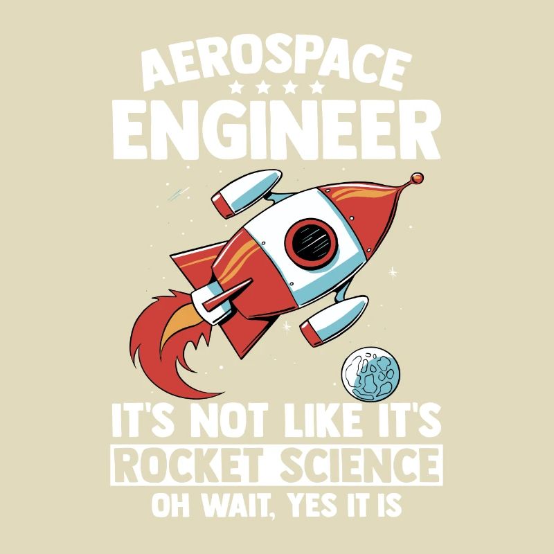 Aerospace Engineer Rocket Science Gift