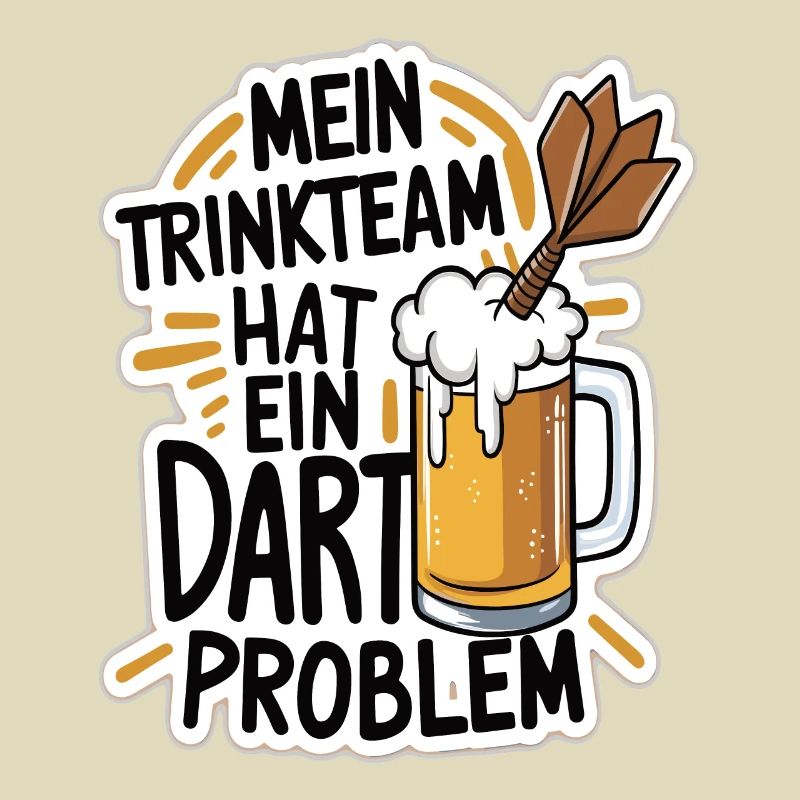 Mein Trinkteam Hat Ein Dart Problem