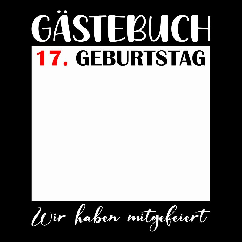 17. Geburtstag Mädchen 17 Jahre Jungen Geschenk