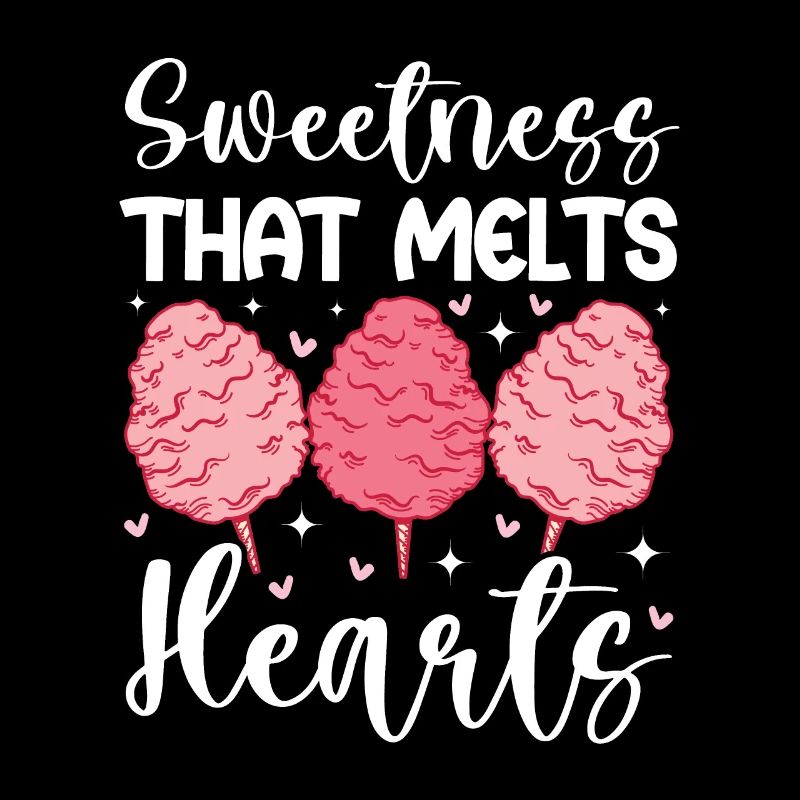 Cotton candy Candy for the heart Snacking sugar