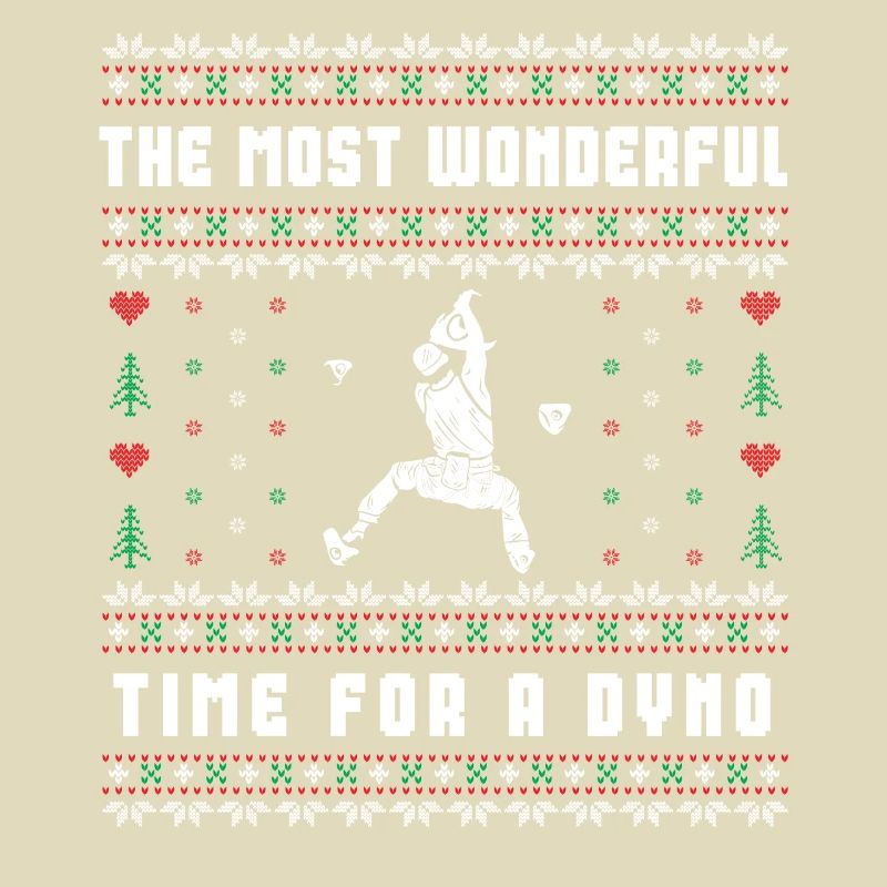 Klettern Hässlicher Weihnachtspullover