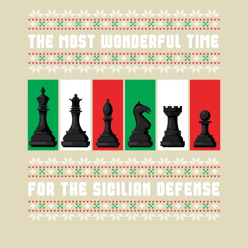 Chess de Noël Pull de Noël laid