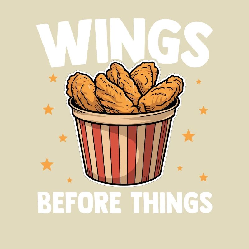 Deep Fried Chicken Wings Wings Before Things