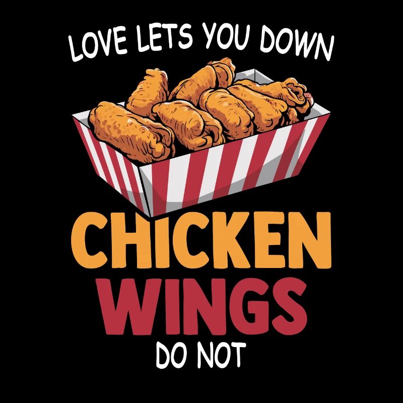 Ailes de poulet Love Fried Chicken Gift