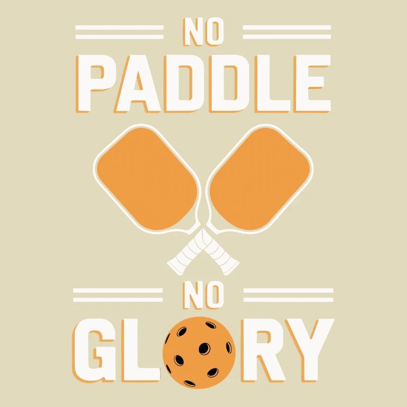 Drôle de pickleball Spurch No Paddle No Glory