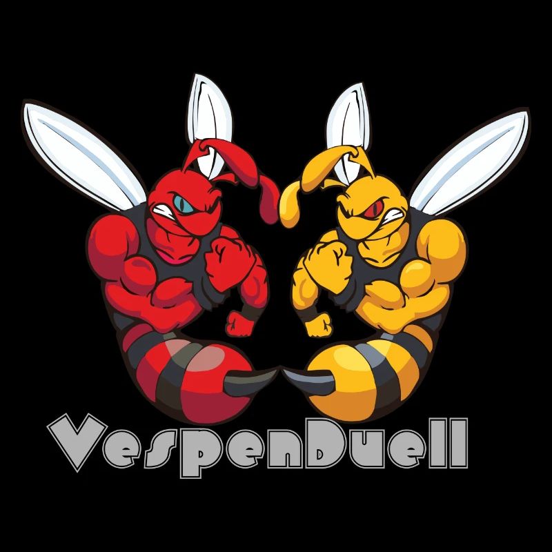 Wespen Duell