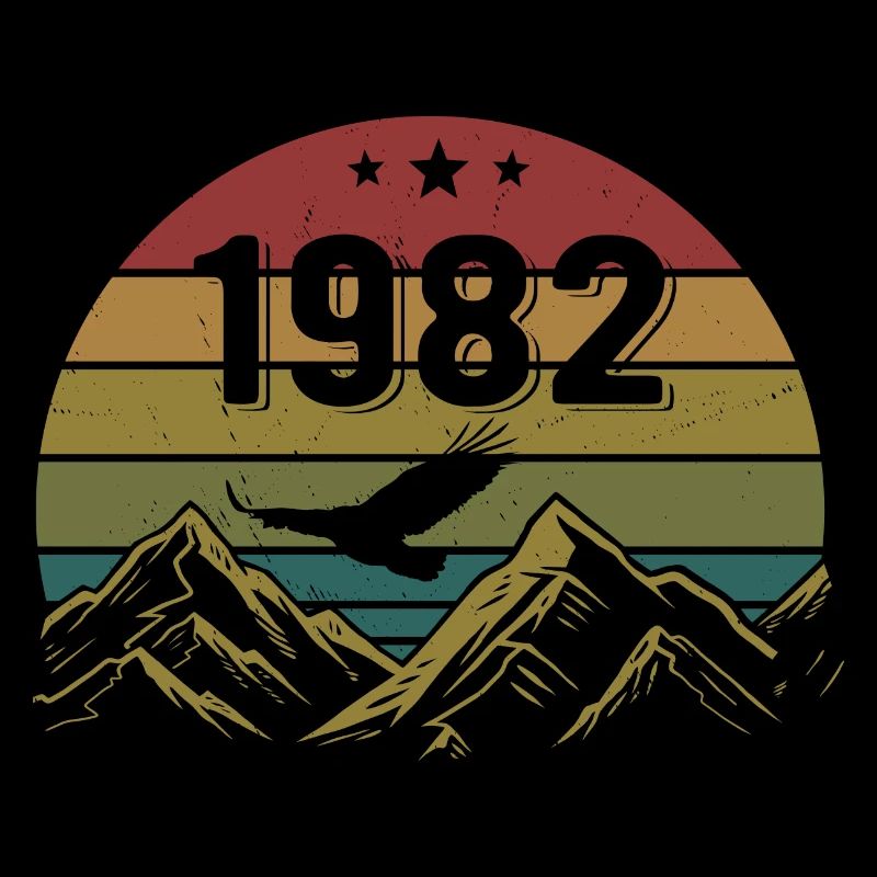 1982 Jahrgang Geburtstag 1982 Retro Geschenkidee