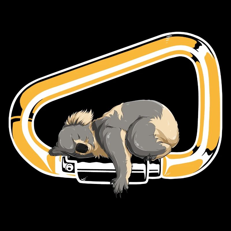 Koala Karabiner Klettertier Niedlich Bouldern