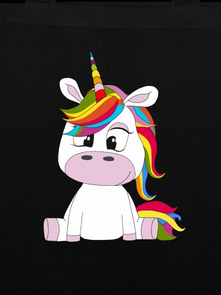 Sweet Einhorn sitzend