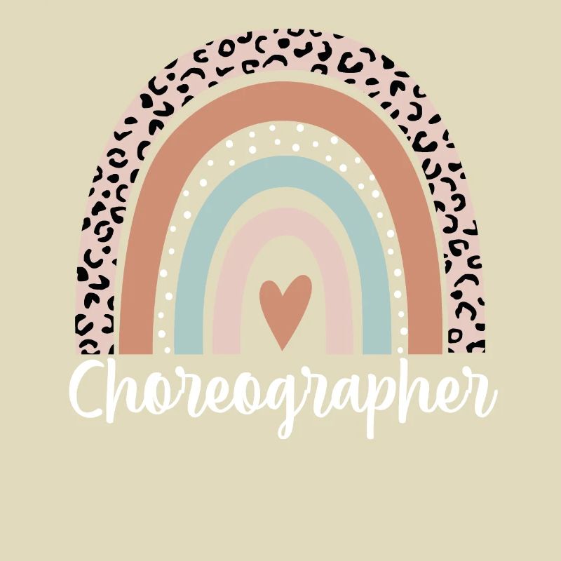 Choreograf Regenbogenleopard Lustiger Choreograf