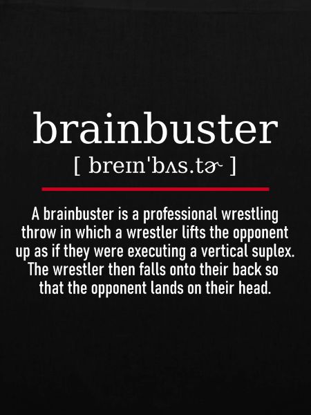 brainbuster - spelling and description