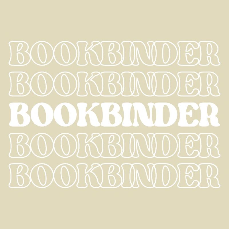 Buchbinder Buchbinder Bucharbeiter Buchflicker Buch
