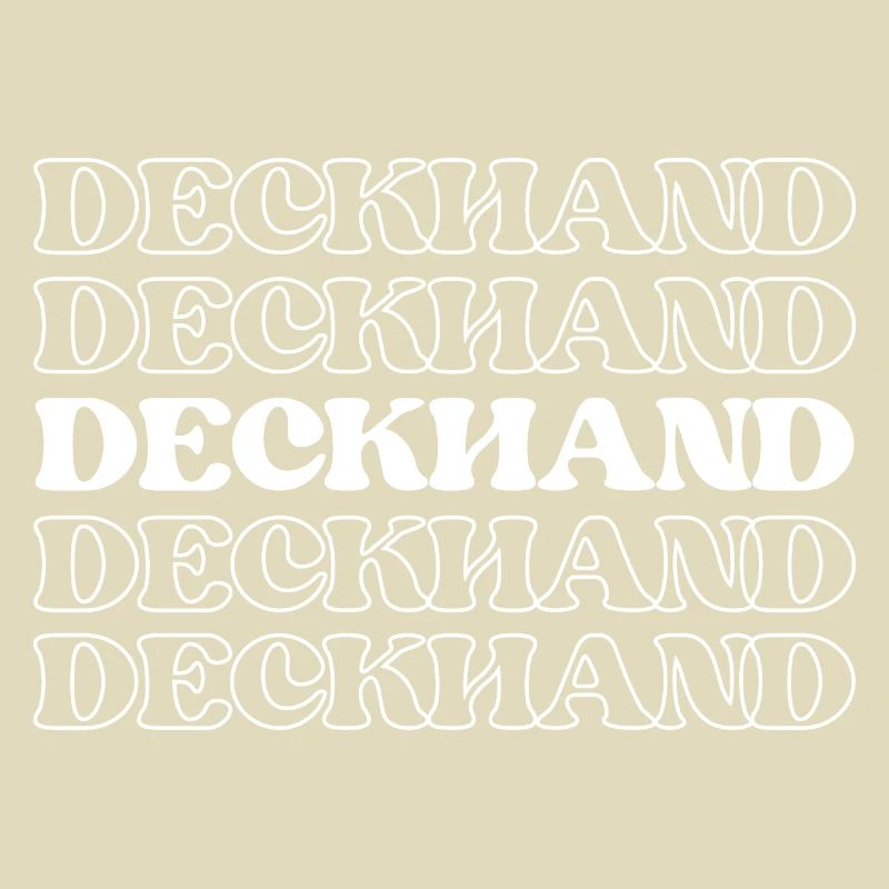 Decksmann Matrose Seemann Schiffskamerad Schiffsarbeiter