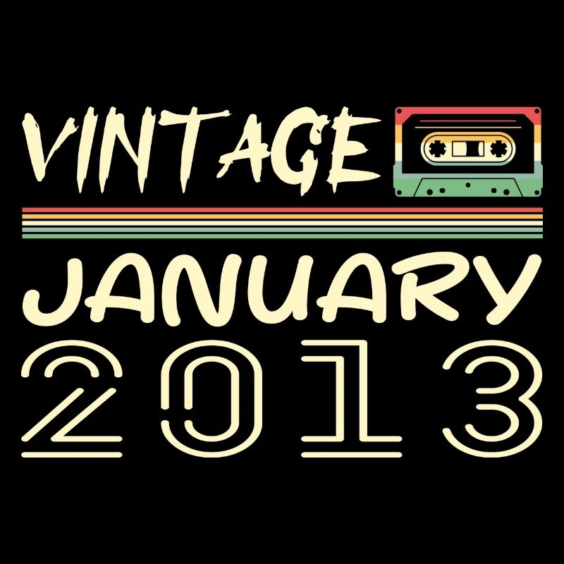 Vintage Janvier 2013 - Anniversaire Janvier 2013