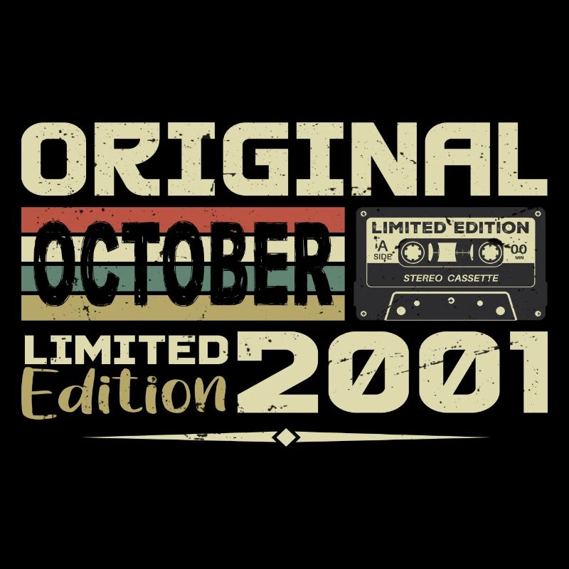 Anniversaire Octobre 2001 Original | Octobre 2001