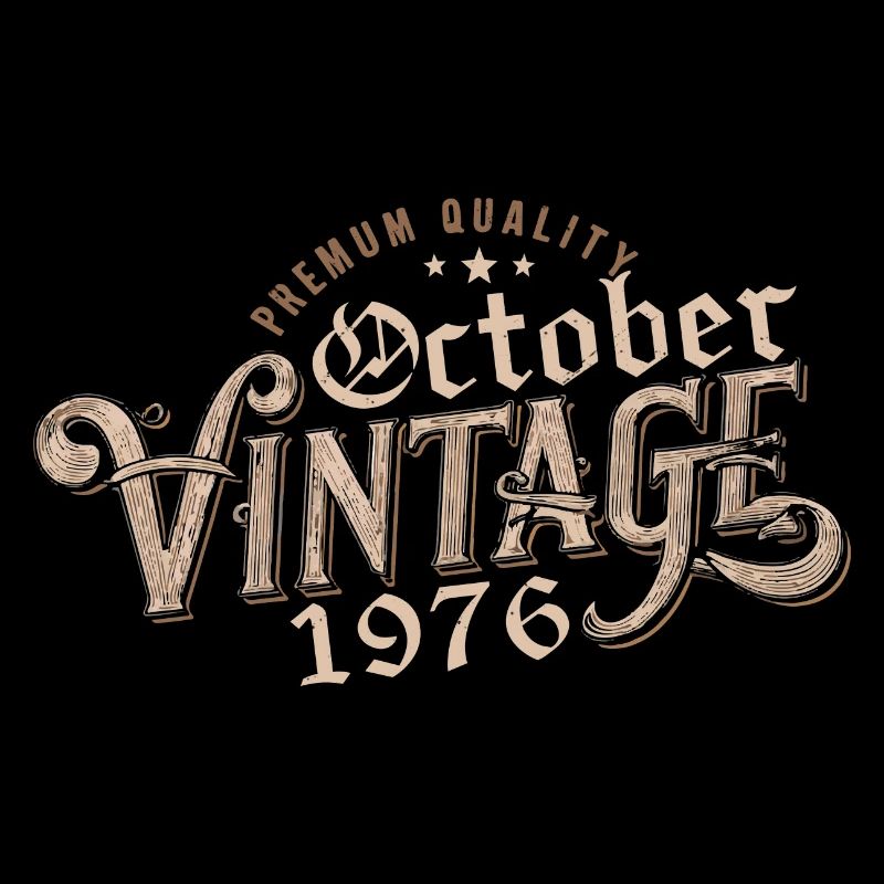 October Birthday Gift | Born in October 1976