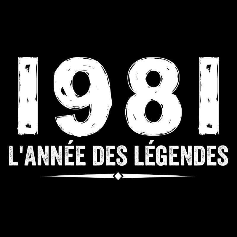 1981 Jahr der Legenden - 1981 Jubiläumsgeschenk