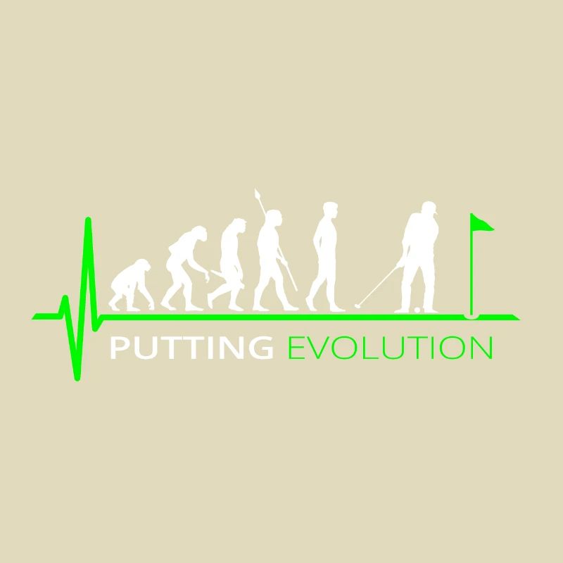 Golf Evolution Golfeur Putti