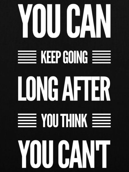 You Can Keep Going