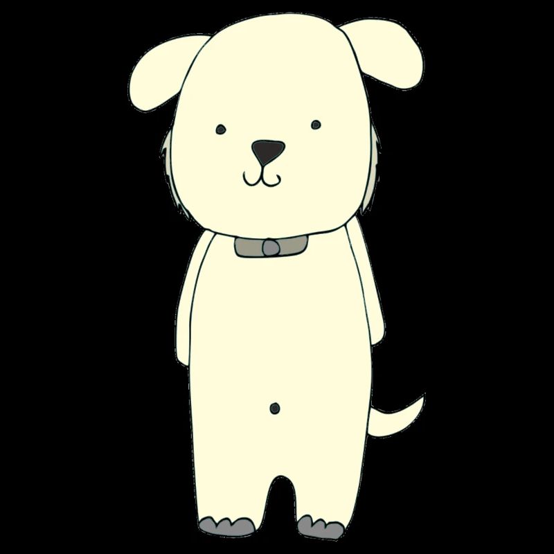 chien jaune