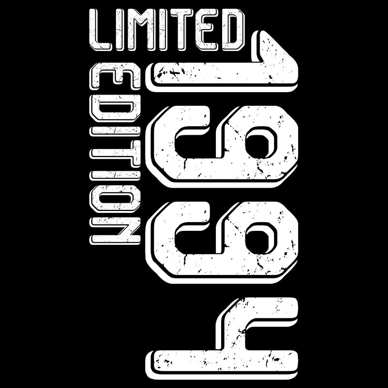 Typographie audacieuse en édition limitée