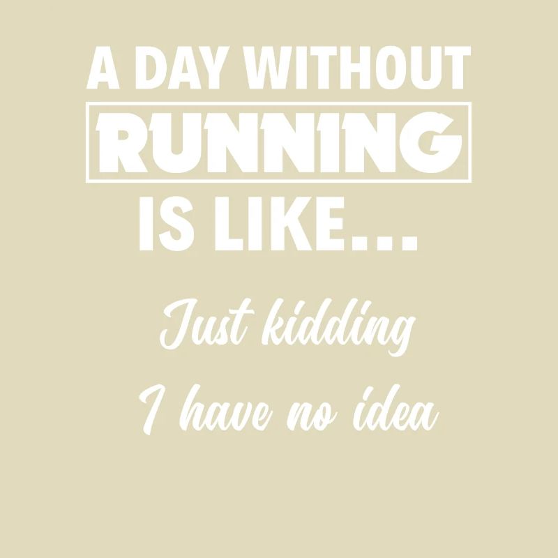 Fun Running Runner Run Gift