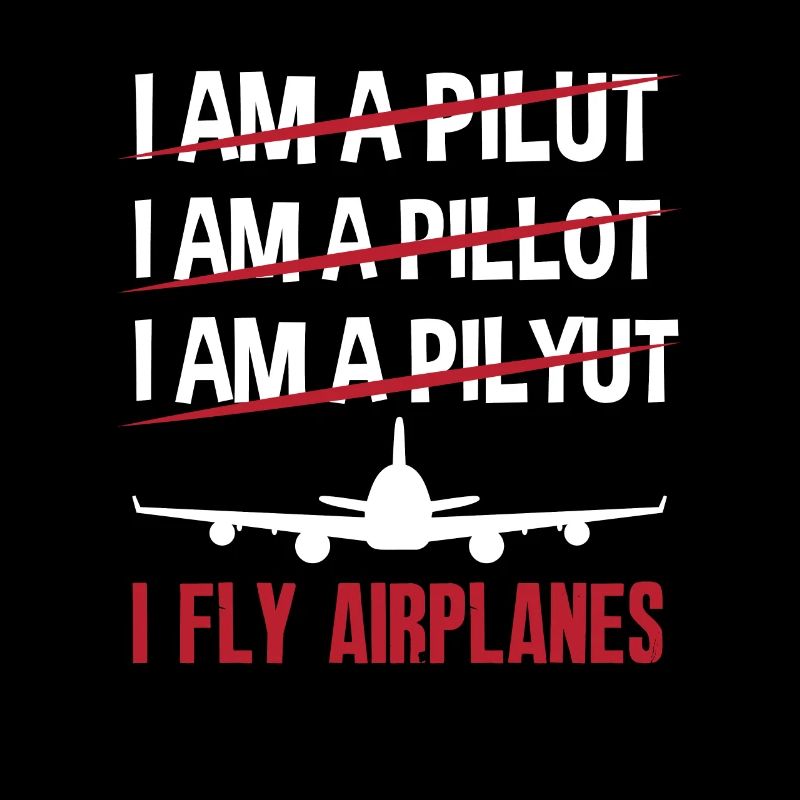 Flugzeug Luftfahrt Pilot Lustiges Piloten Geschenk
