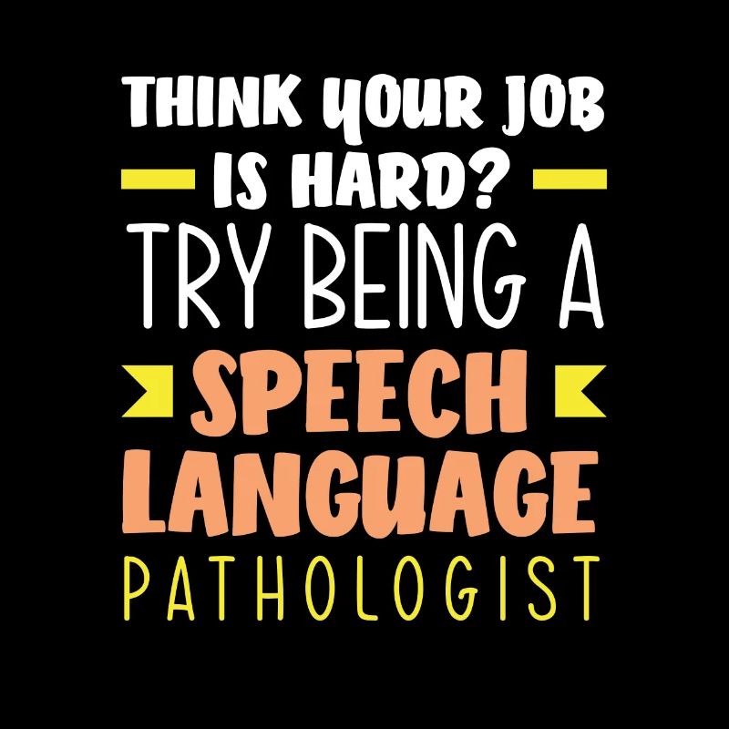 Speech therapist, speech therapist, speech therapist