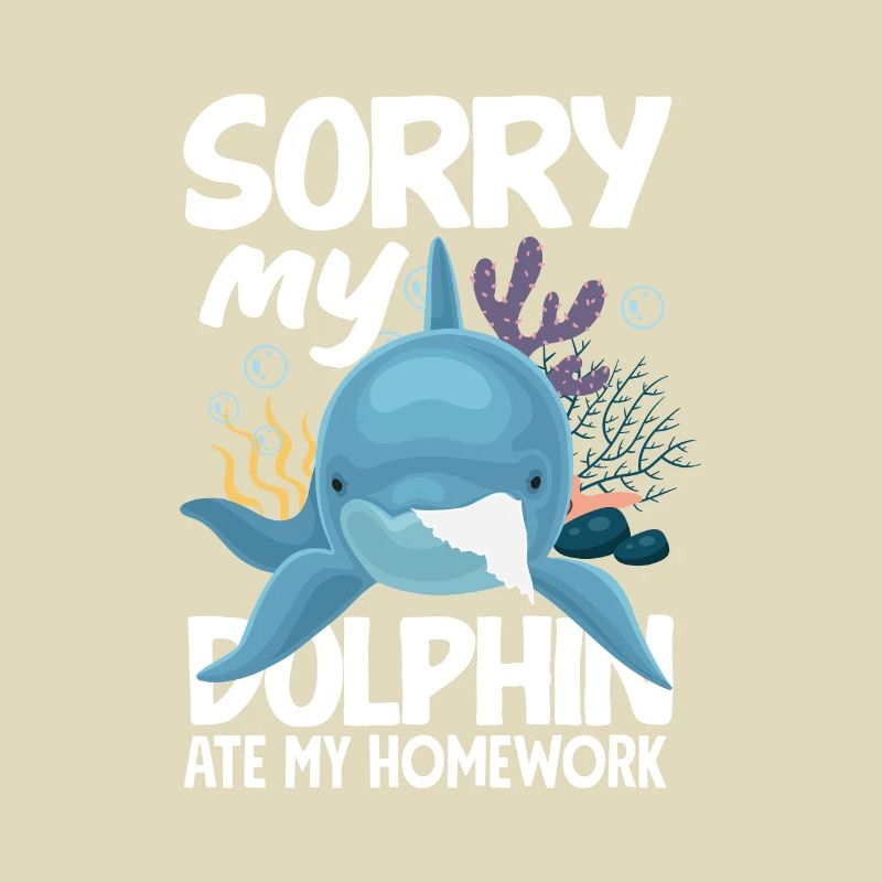Mon dauphin a mangé mes devoirs