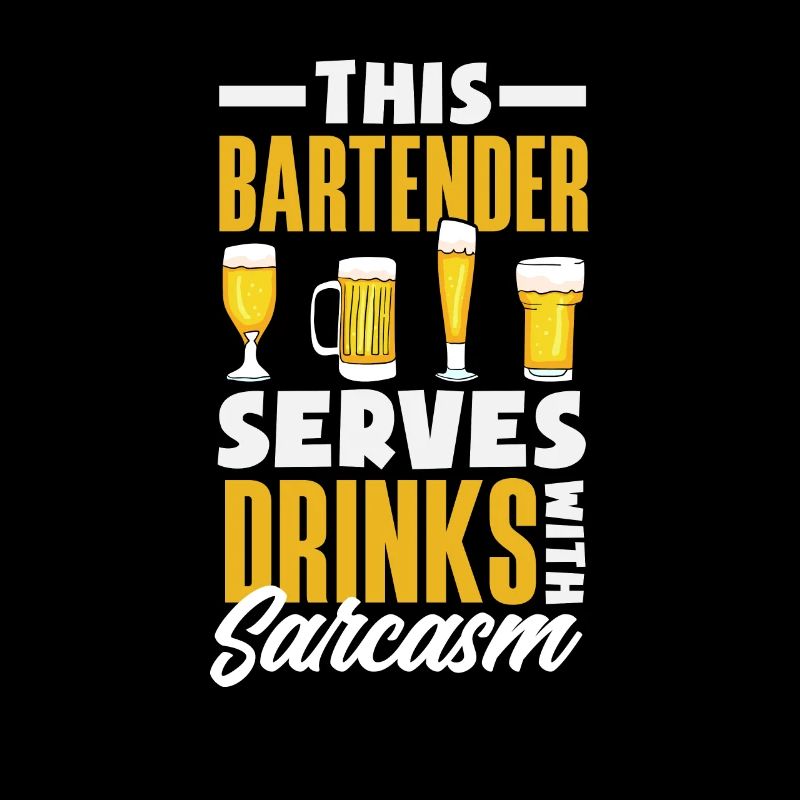 Funny Bartender Saying Bartender Gift