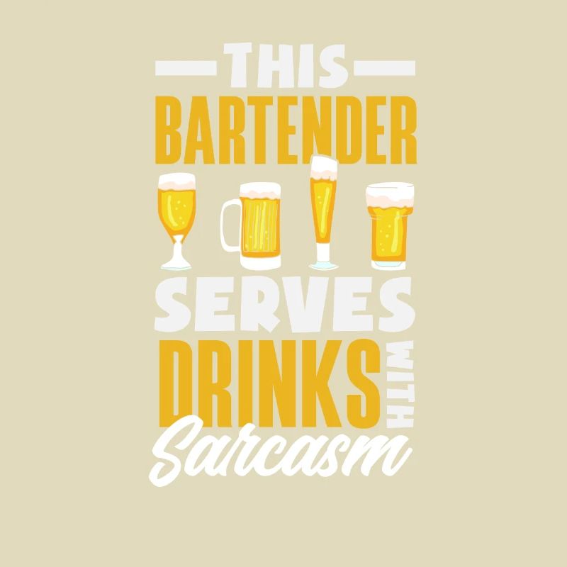 Funny Bartender Saying Bartender Gift