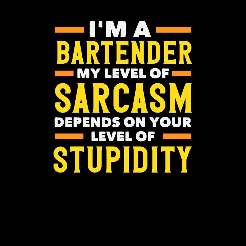 Funny Bartender Saying Bartender Gift