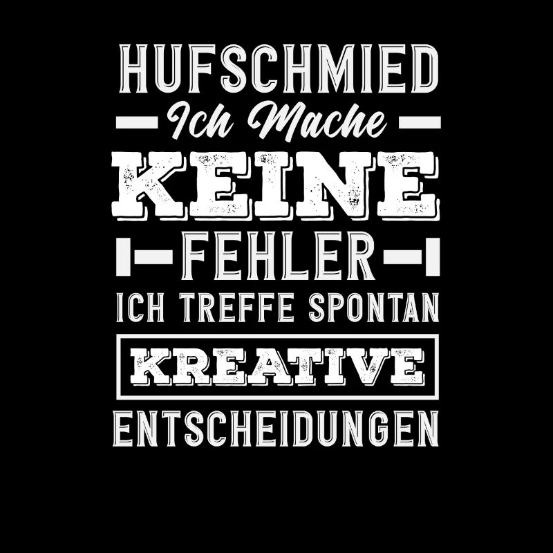 Farrier I don't make mistakes creative