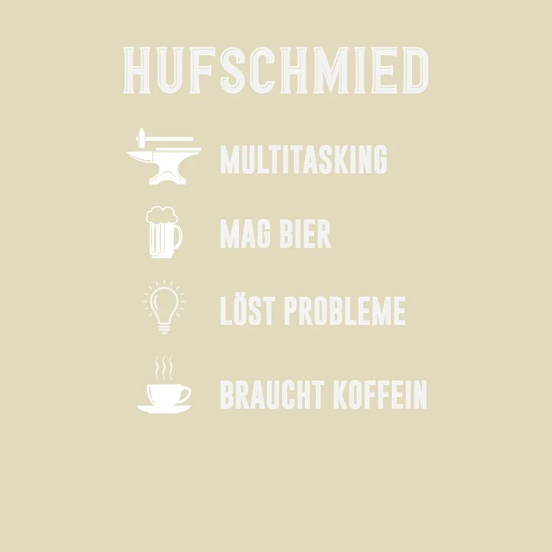 Farrier Multitasking Beer Problems Caffeine