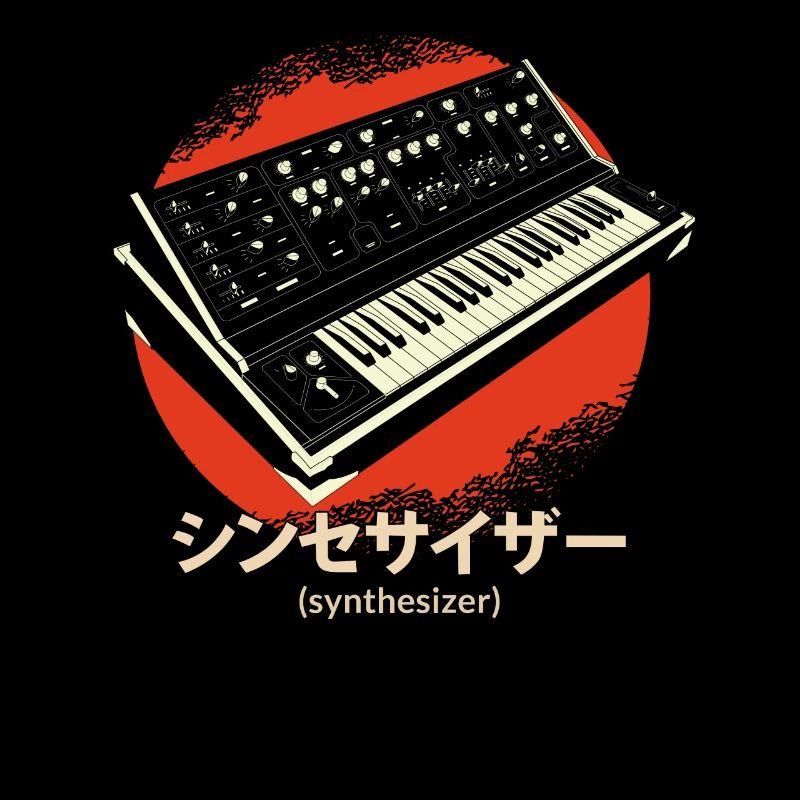 Synthesizer Techno Instrument Japanisch