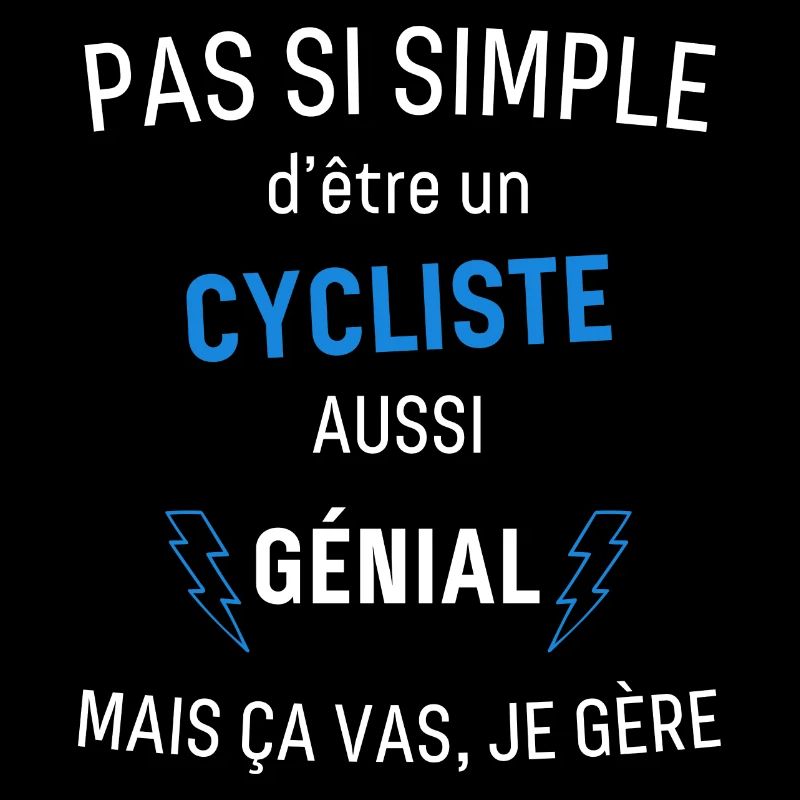 Toller Radfahrer