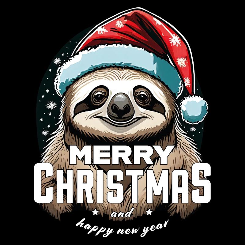 Weihnachtsfaultier