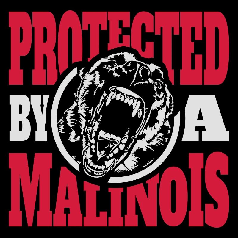 Protected by a MALINOIS Belgian Malinois Wilsigns
