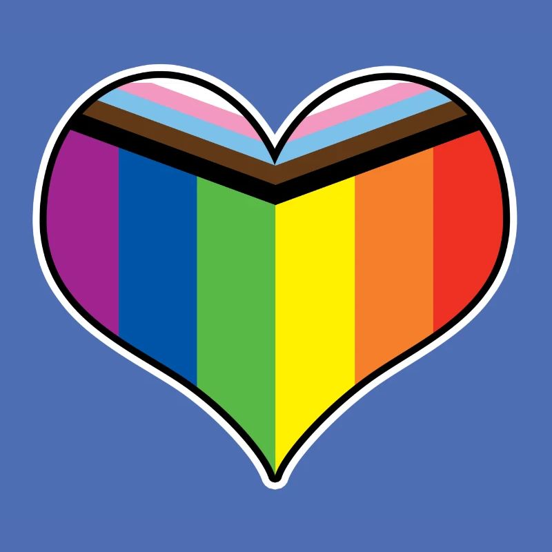 Progress Pride Heart
