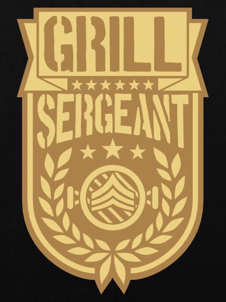 Grill Sergeant cool Lorbeerkranz