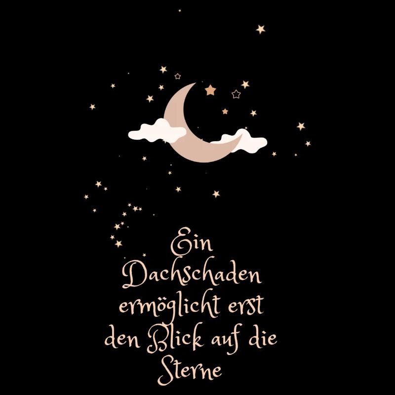 Ein Dachschaden ermöglicht erst den Blick auf die