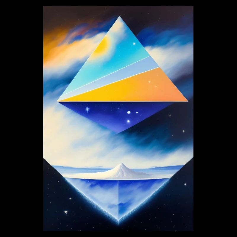Pyramide in den Sternen