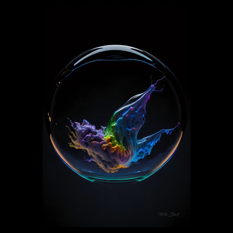 Kaos in a bubble rainbow 1