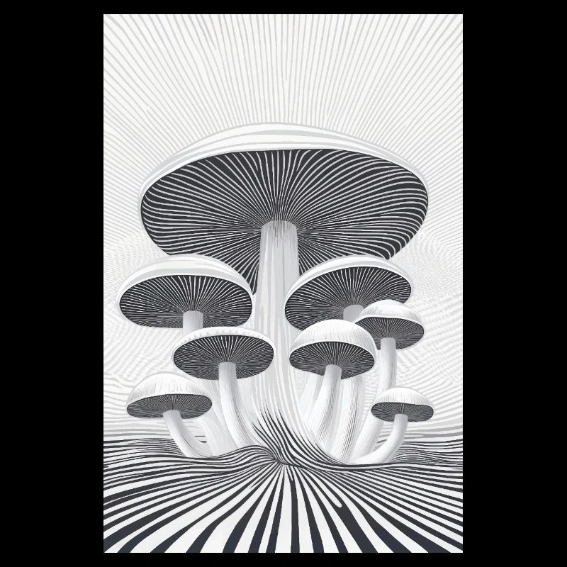 Optical Mushroom Forest