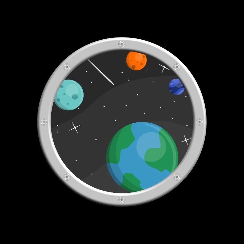 Window into space