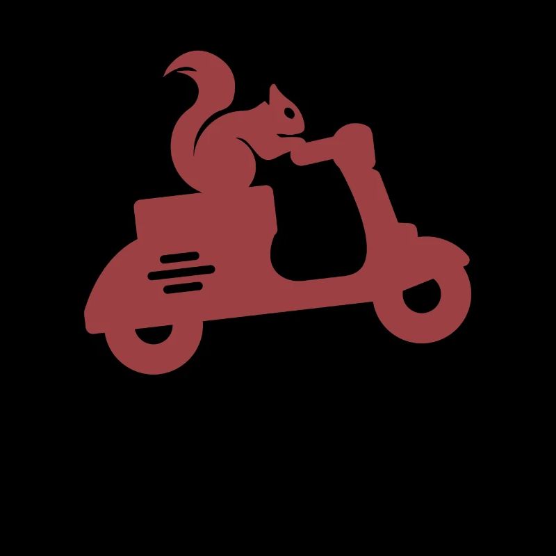 Eichhörnchen Moped