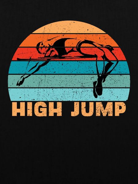 Hochsprung Leichtathletik